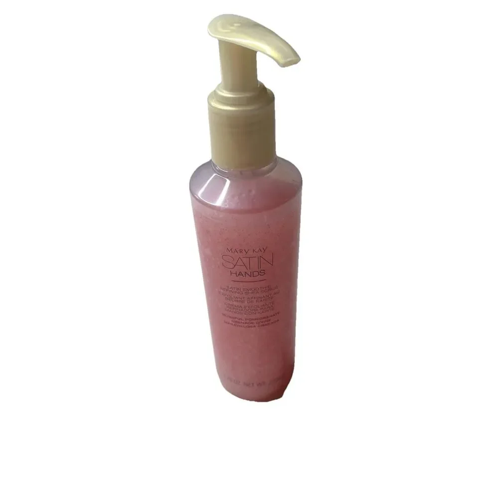 Mary Kay Satin Hands Blissful Pomegranate Satin Smoothie Refining Shea Scrub~New